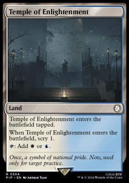 Temple of Enlightenment PIP-304 Rare Near Mint Englisch