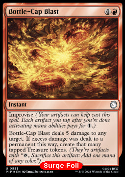 Bottle-Cap Blast XPIP-583 Uncommon Excellent Englisch Foil