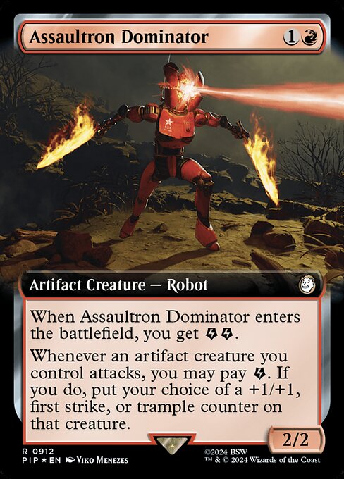 Assaultron Dominator (V.3) XPIP-912 Rare Near Mint Englisch Foil