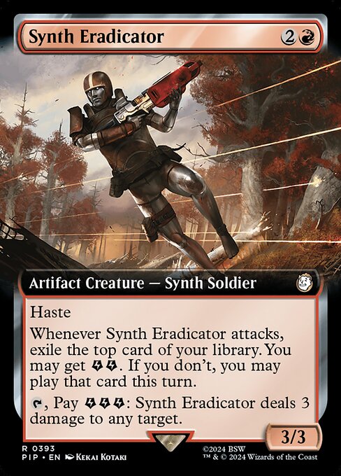 Synth Eradicator (V.1) XPIP-393 Rare Excellent Englisch