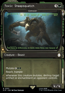 Gemrazer XPIP-351 Rare Near Mint Englisch Foil