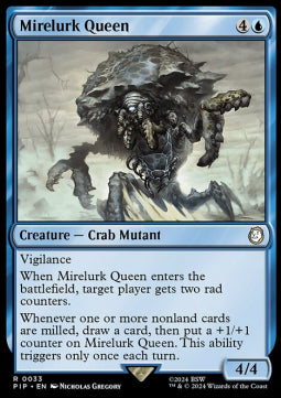 Mirelurk Queen PIP-33 Rare Near Mint Englisch Foil