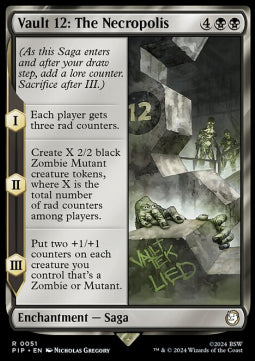Vault 12: The Necropolis PIP-51 Rare Excellent Englisch