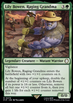 Lily Bowen, Raging Grandma PIP-79 Rare Near Mint Englisch