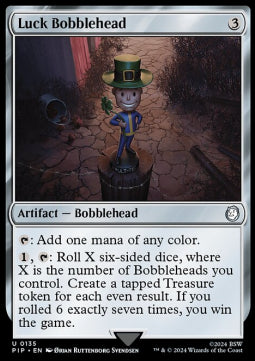 Luck Bobblehead PIP-135 Uncommon Near Mint Englisch