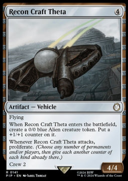 Recon Craft Theta PIP-141 Rare Excellent Englisch