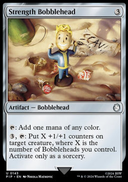 Strength Bobblehead PIP-143 Uncommon Near Mint Englisch Foil