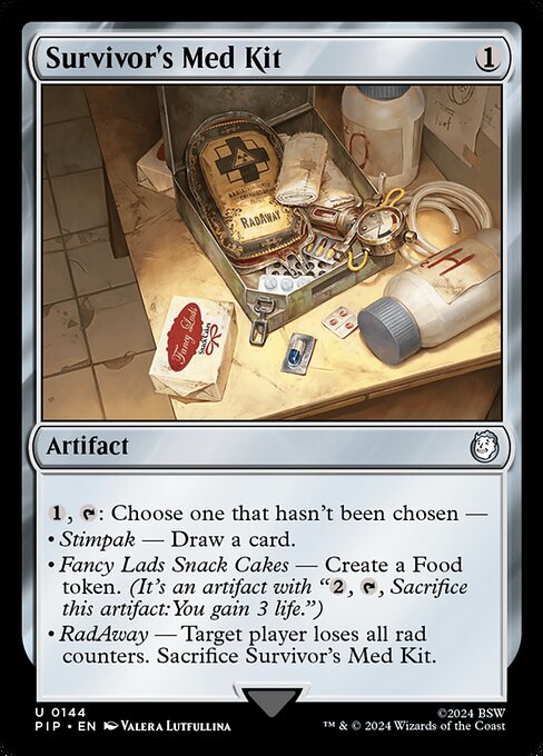 Survivor's Med Kit PIP-144 Uncommon Near Mint Englisch Foil