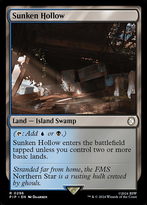 Sunken Hollow PIP-296 Rare Near Mint Englisch