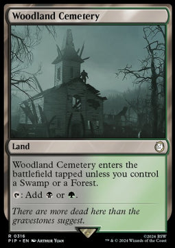 Waldfriedhof PIP-316 Rare Near Mint Englisch Foil