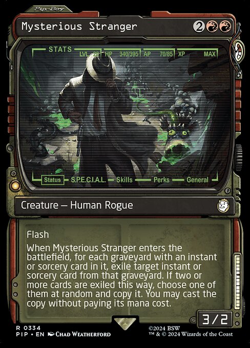 Mysterious Stranger (V.1) XPIP-334 Rare Near Mint Englisch