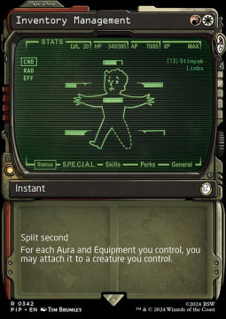 Inventory Management (V.1) XPIP-342 Rare Near Mint Englisch Foil