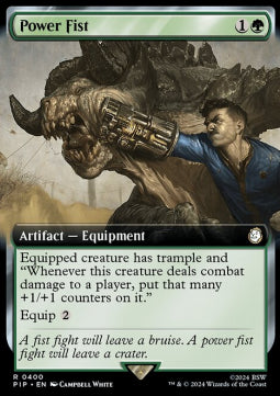 Power Fist (V.1) XPIP-400 Rare Excellent Englisch Foil