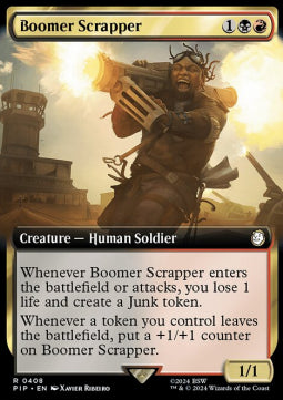 Boomer Scrapper XPIP-408 Rare Excellent Englisch Foil
