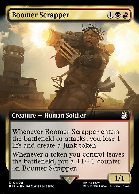 Boomer Scrapper XPIP-408 Rare Excellent Englisch Foil