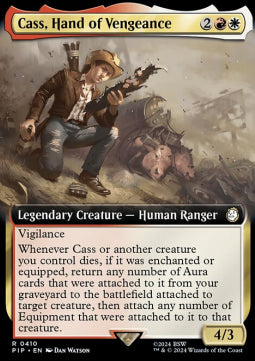 Cass, Hand of Vengeance (V.1) XPIP-410 Rare Near Mint Englisch Foil