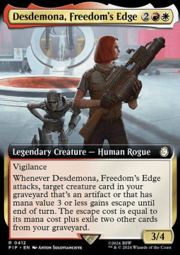 Desdemona, Freedom's Edge (V.1) XPIP-412 Rare Near Mint Englisch