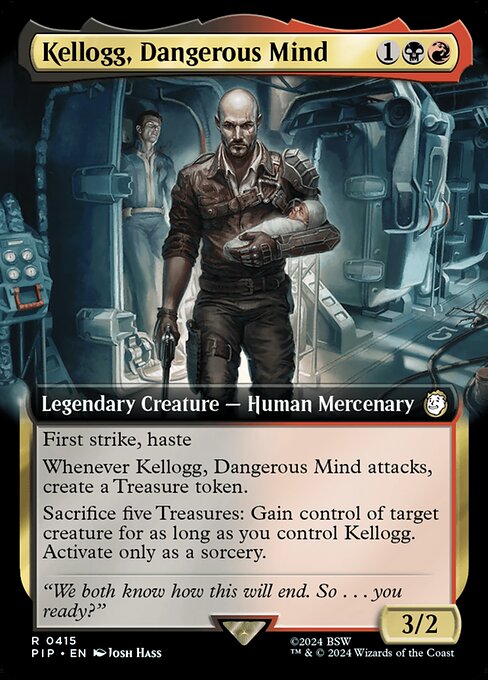Kellogg, Dangerous Mind XPIP-415 Rare Near Mint Englisch Foil