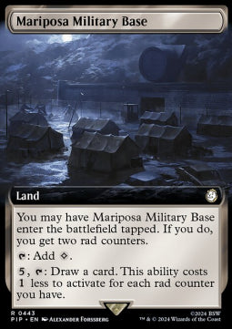 Mariposa Military Base (V.1) XPIP-443 Rare Near Mint Englisch