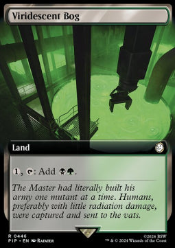 Viridescent Bog (V.1) XPIP-446 Rare Near Mint Englisch Foil