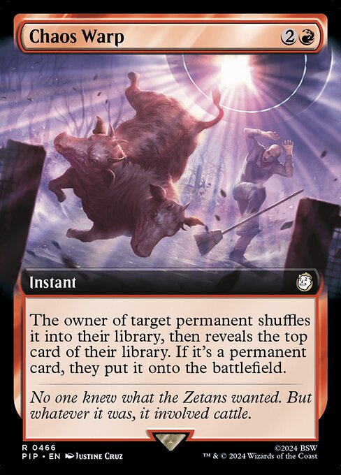 Chaos Warp XPIP-466 Rare Excellent Englisch Foil