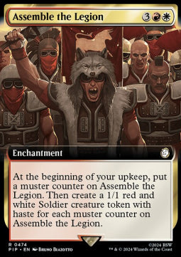 Aufmarsch der Legion (V.1) XPIP-474 Rare Excellent Englisch Foil