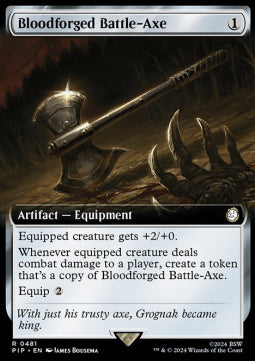 Bloodforged Battle-Axe (V.1) XPIP-481 Rare Near Mint Englisch