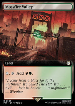Moosfeuer-Tal (V.1) XPIP-501 Rare Near Mint Englisch Foil