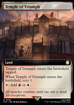 Tempel des Triumphes (V.1) XPIP-525 Rare Excellent Englisch Foil