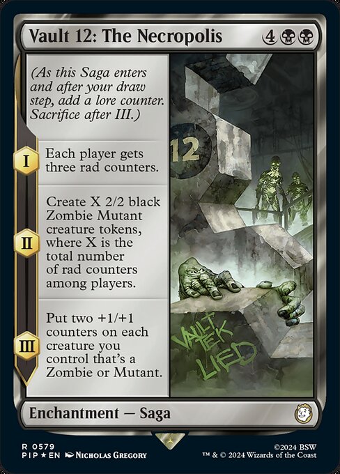 Vault 12: The Necropolis XPIP-579 Rare Near Mint Englisch Foil