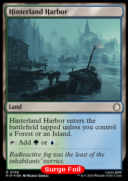 Hinterlandhafen (V.2) XPIP-795 Rare Near Mint Englisch Foil