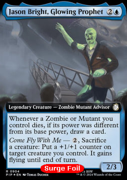 Jason Bright, Glowing Prophet (V.3) XPIP-904 Rare Near Mint Englisch Foil