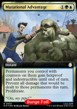 Mutational Advantage (V.3) XPIP-950 Rare Near Mint Englisch Foil