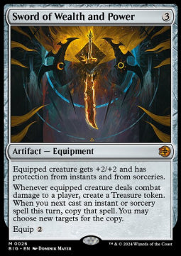 Sword of Wealth and Power (V.1) BIG-26 Mythic Excellent Englisch