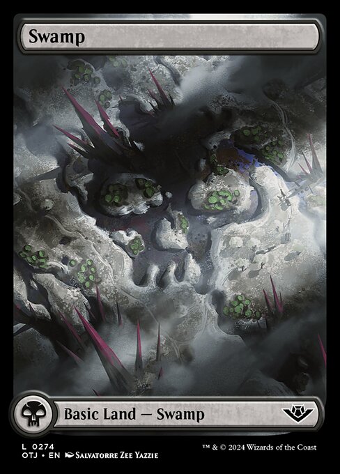 Swamp OTJ-274 Land Excellent Englisch Foil