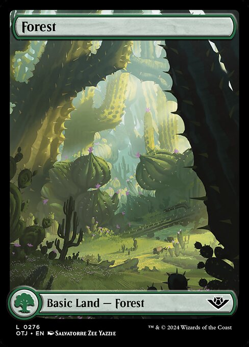 Forest OTJ-276 Land Excellent Englisch Foil