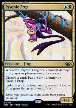 Psychofrosch MH3-199 Rare Near Mint Deutsch Foil