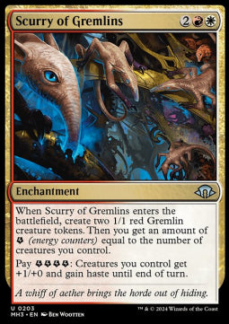Scurry of Gremlins MH3-203 Uncommon Boosterfrisch Englisch