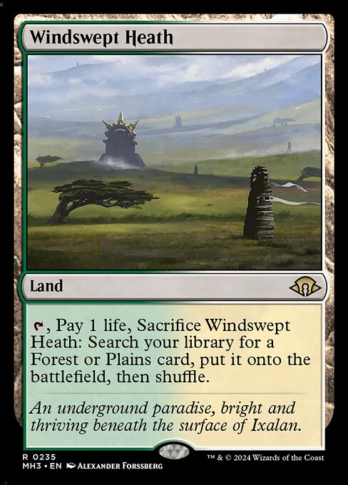 Zerzauste Heide MH3-235 Rare Excellent Englisch Foil