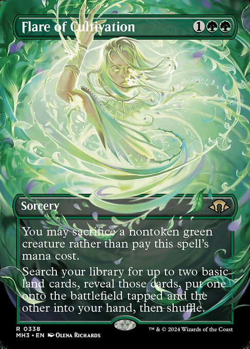 Flare of Cultivation XMH3-338 Rare Near Mint Englisch