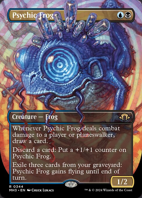 Psychic Frog (V.1) XMH3-344 Rare Boosterfrisch Englisch