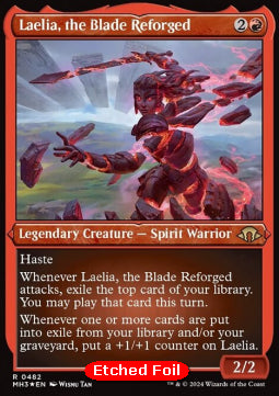 Laelia, the Blade Reforged XMH3-482 Rare Near Mint Englisch Foil