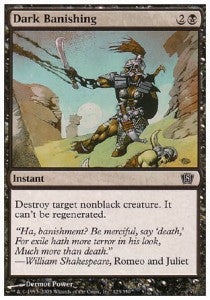 Dunkle Verbannung 8ED-123 Common Excellent Deutsch Foil