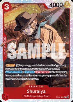 Shuraiya (OP06-009) (V.1) OP06 Super Rare Excellent Englisch