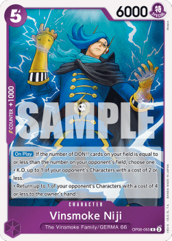 Vinsmoke Niji (OP06-065) OP06 Rare Near Mint Englisch