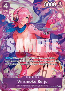 Vinsmoke Reiju (OP06-069) (V.2) OP06 Alternate Art Near Mint Englisch
