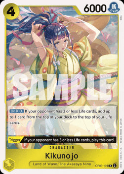 Kikunojo (OP06-104) OP06 Rare Near Mint Englisch