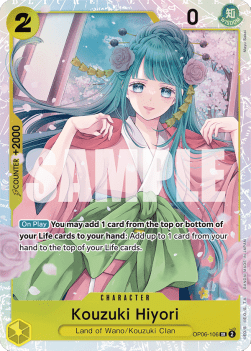 Kouzuki Hiyori (OP06-106) (V.1) OP06 Super Rare Excellent Englisch