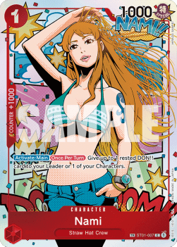 Nami (ST01-007) OP06 Special Rare Excellent Englisch