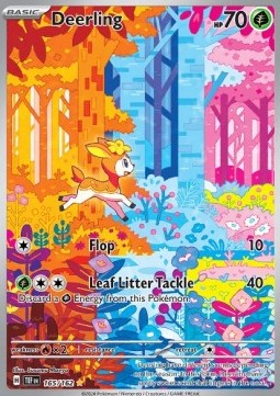 Deerling TEF-165 Illustration Rare Near Mint Englisch